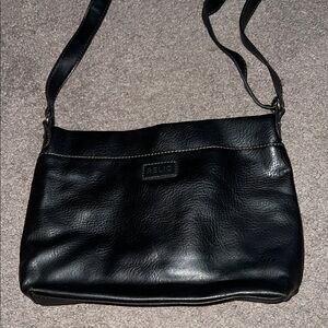 Relic Sleek Black Crossbody Bag